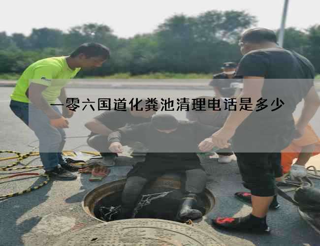 一零六國道化糞池清理電話是多少 一零六國道化糞池清理電話是多少